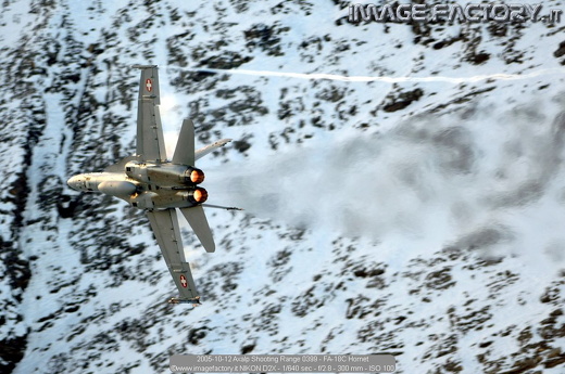 2005-10-12 Axalp Shooting Range 0399 - FA-18C Hornet